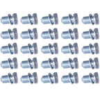 25 Pcs Engine Oil Pan Drain Plug Bolt for VW Audi (1998-2018)