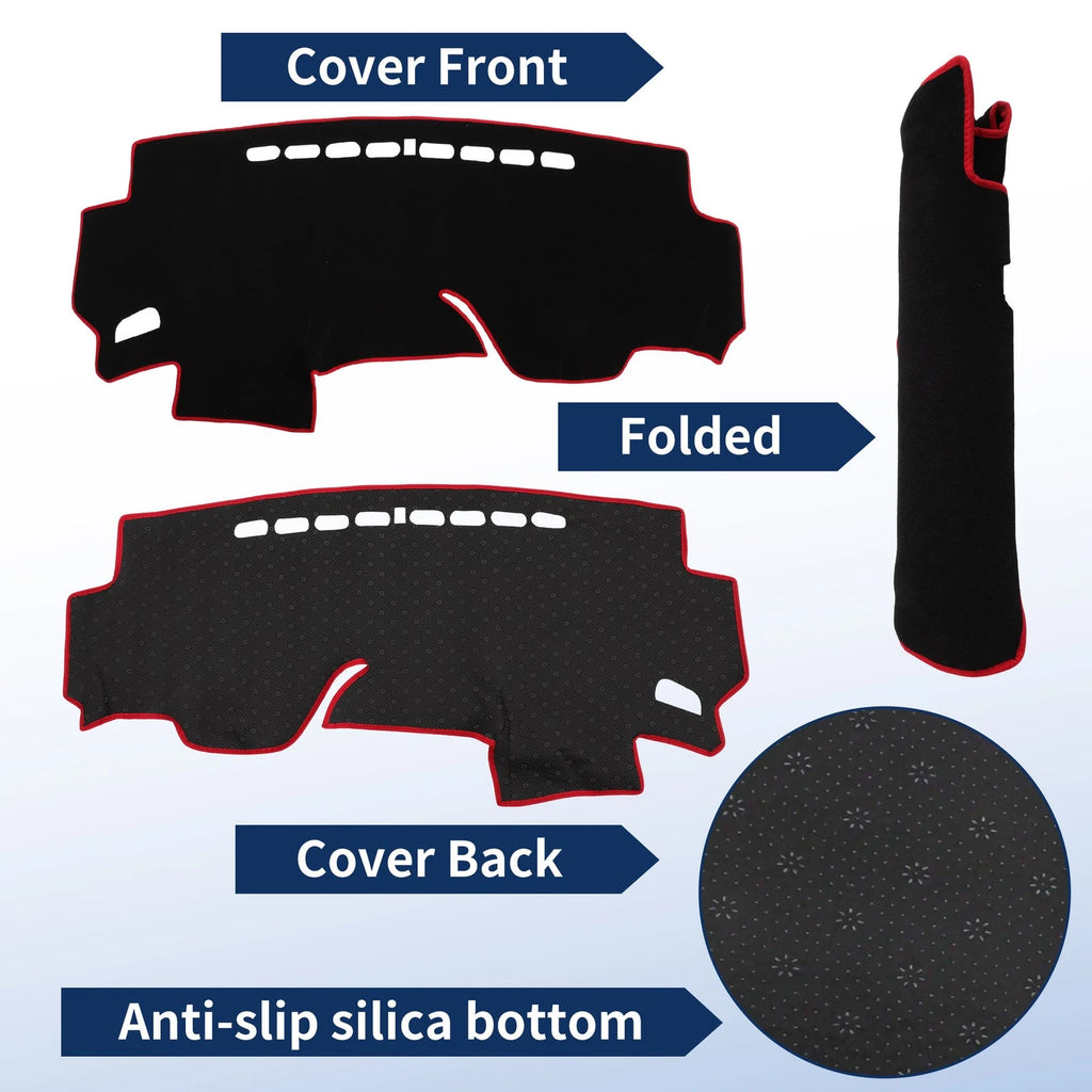 Dash Cover for Honda Fit (2014–2020) GK3/GK4/GK5/GK6/GP5 Polyester
