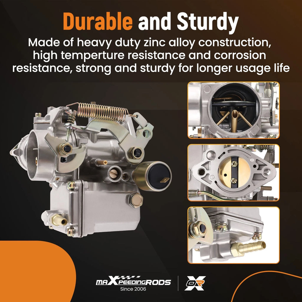 1 Barrel Carburetor with Electric Choke for VW Beetle (1971–1979)