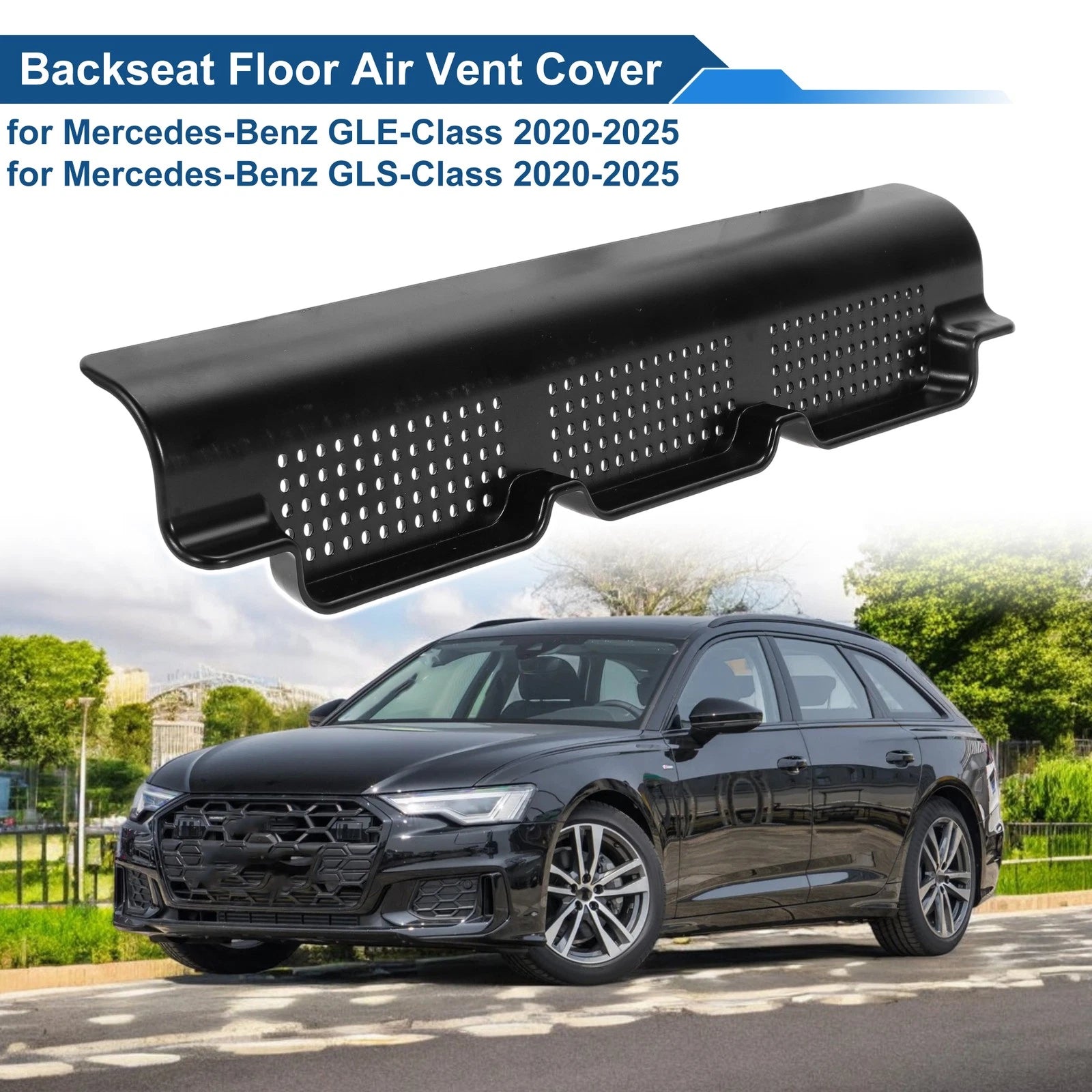 Under Seat Air Outlet Protection Cover for Mercedes-Benz GLE-Class (2016–2023) 2Pcs