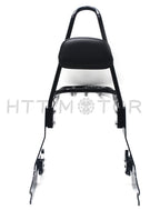 Detachable Sissy Bar Backrest & Luggage Rack for Harley Sportster (2004–2016)