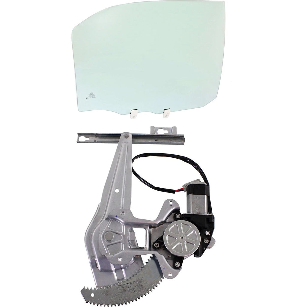 Door Glass Kit for Honda Civic (1996–2000) Rear Passenger Side 4-Door Sedan