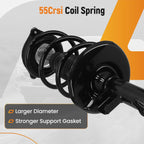 Set of 2 Front Struts w/Coil Sway Bars for Nissan Rogue (2012) 172897
