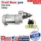 Starter Motor for Polaris Trail Boss 300 2x4/4x4 (1995) W/Bendix & Relay