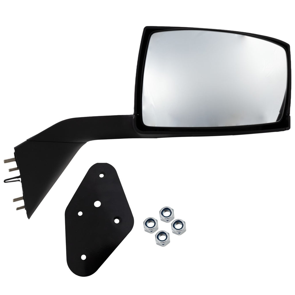Passenger Side Mirror for Volvo VNL (2004–2014) Manual Adjust Textured