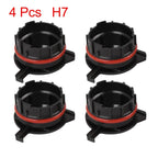 4 x H7 LED Headlight Adapter Base Retainer Holder for BMW E39 / Mercedes Benz