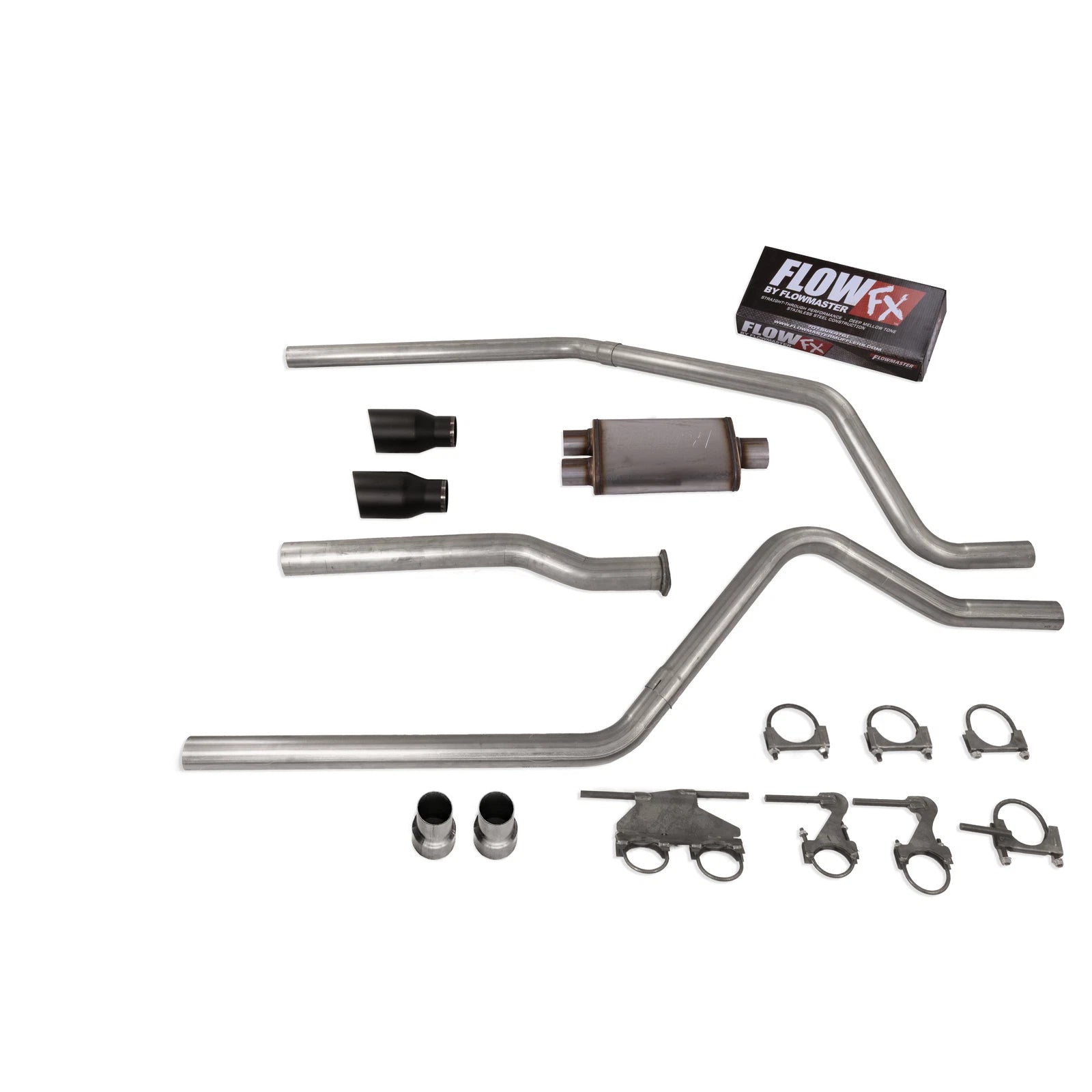 3" Dual Exhaust Kit for Dodge Ram 1500 (2019–2025) Flowmaster Flow FX DBW Tip
