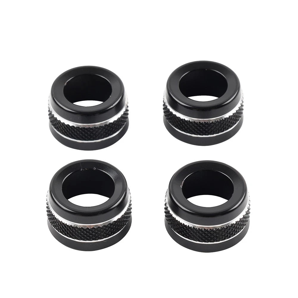 Center Air Conditioner Outlet Vent Ring Cover for Ford Bronco Sport (2021–2024) Black