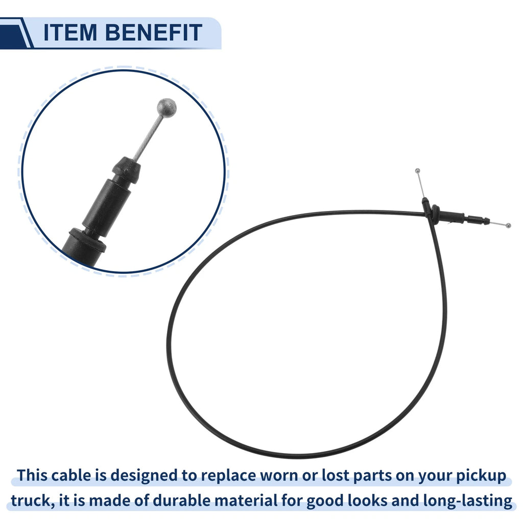 Hood Latch Release Cable for KIA RIO (2006–2011) No. 811901G000
