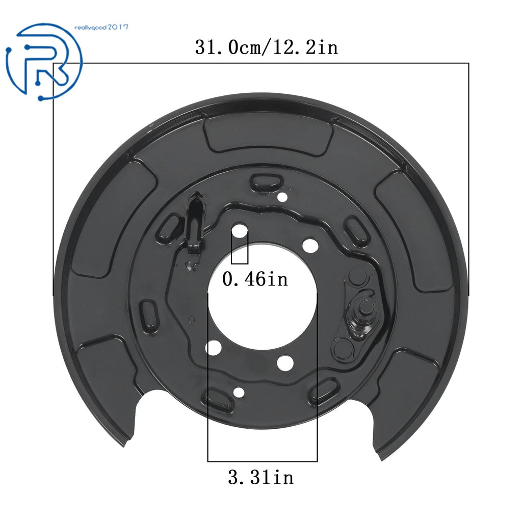 Rear Brake Backing Plate Dust Shield for Subaru Legacy (2010-2014)