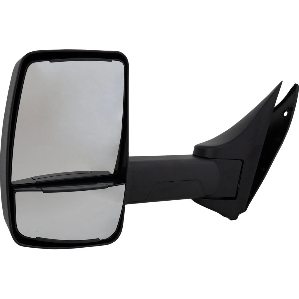 Tow Mirror for Ford Econoline (1992–2015) LH Manual Glass Adjust 4-Bolt