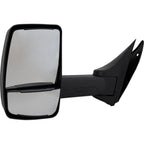 Tow Mirror for Ford Econoline (1992–2015) LH Manual Glass Adjust 4-Bolt