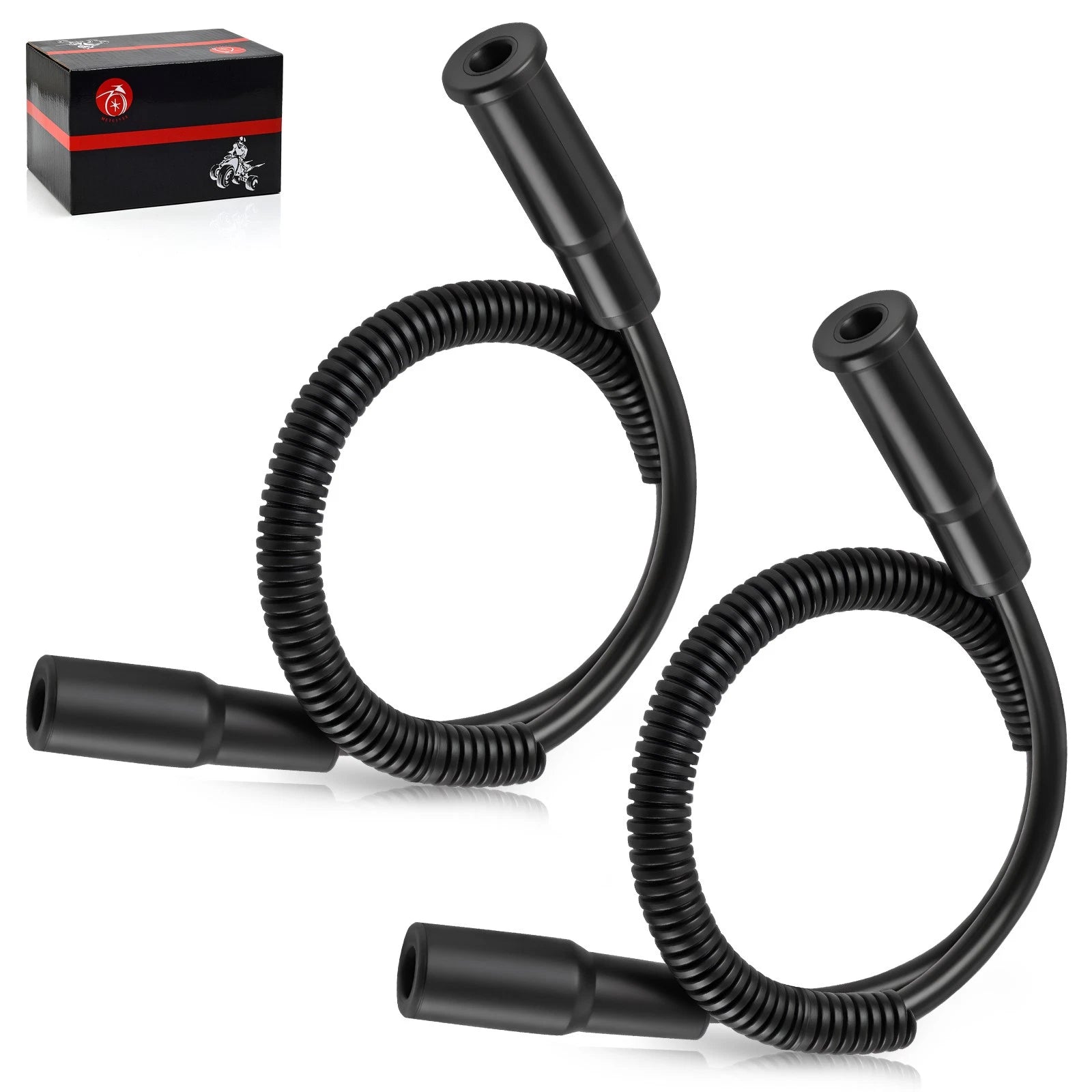 Set of 2 Spark Plug Cables for Sportster 1200 Custom XL1200C (2004–2006) 31996-04