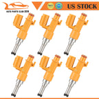 6X Fuel Injectors for Lexus RX350 (2016–2022) Toyota Tacoma (2016–2023)