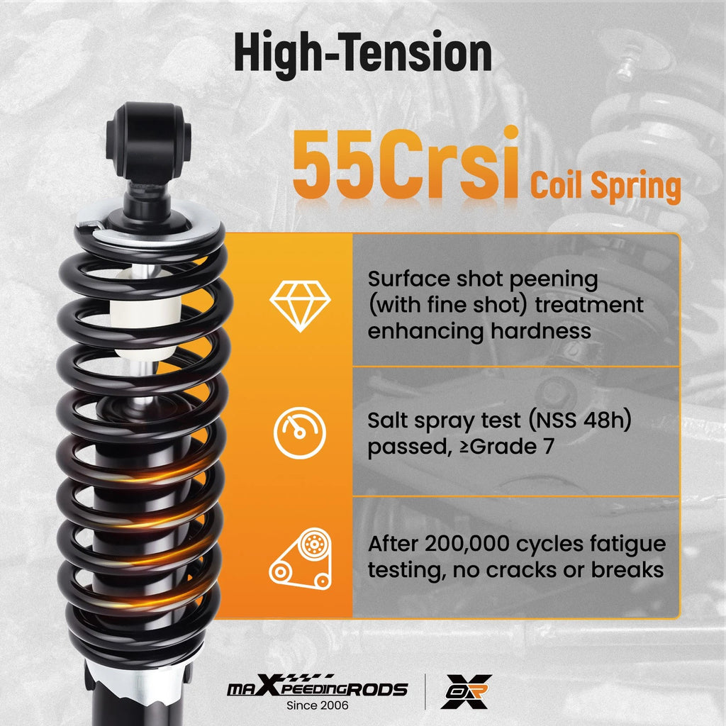 Rear Shocks Struts Coil-over Spring for John Deere Gator XUV620i (2007–2010)