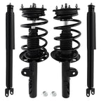 Set of 4 Suspension Struts Assembly for Ford Taurus (2010–2012)