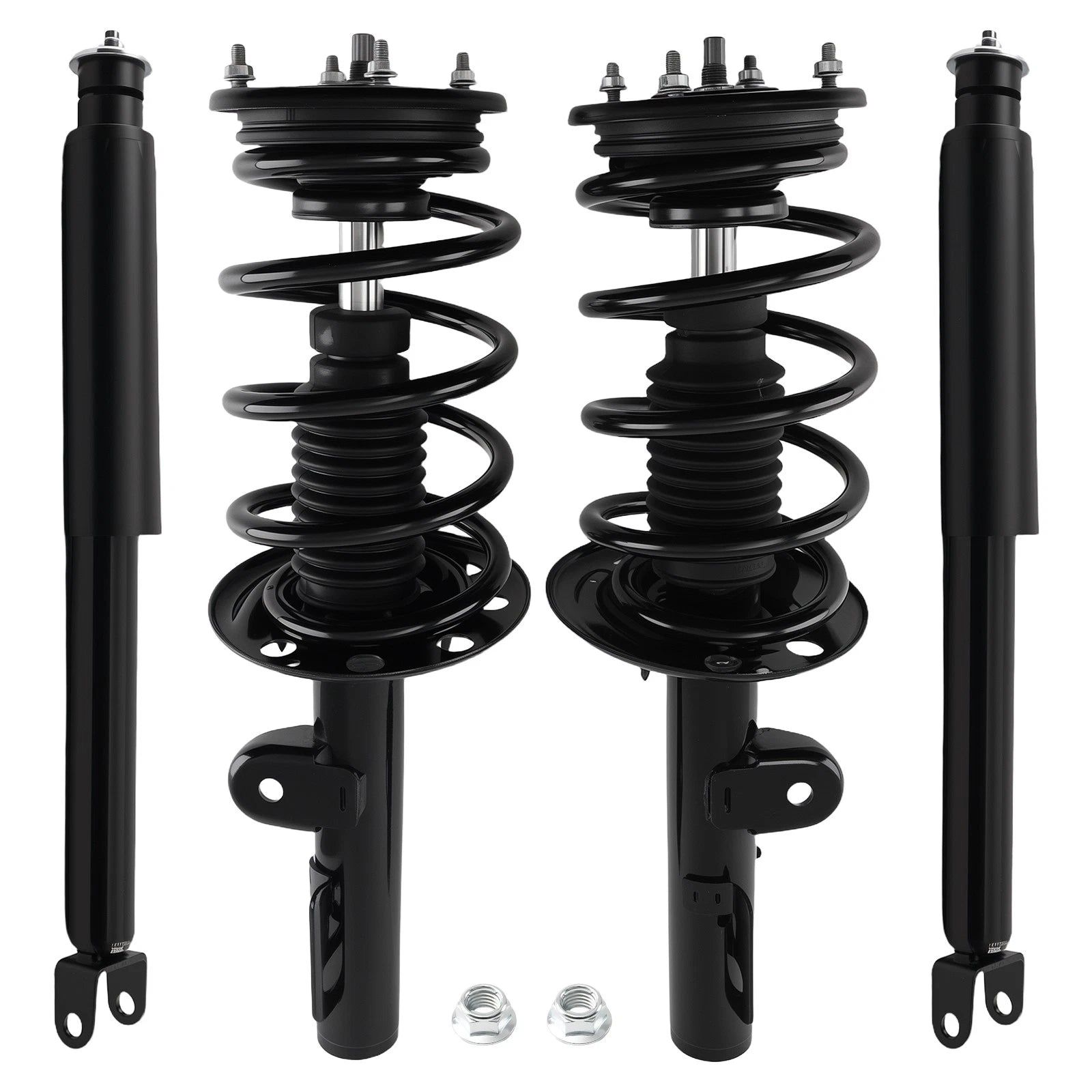 Set of 4 Suspension Struts Assembly for Ford Taurus (2010–2012)