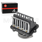Carb Flange Intake Socket Reed Valve for Ski-Doo MXZ REV 700 800 (2003) 420867879