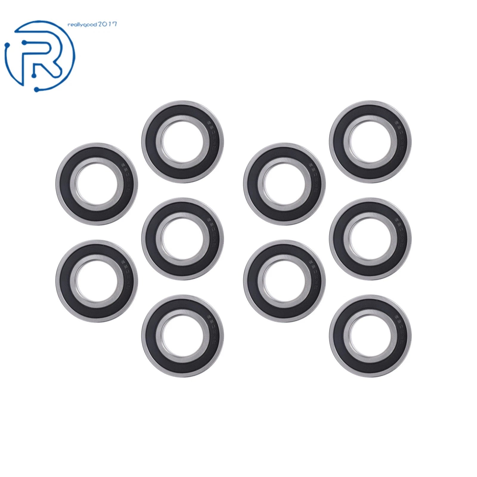 10x 6206-2RS Deep Groove Ball Bearings for (30x62x16 mm)