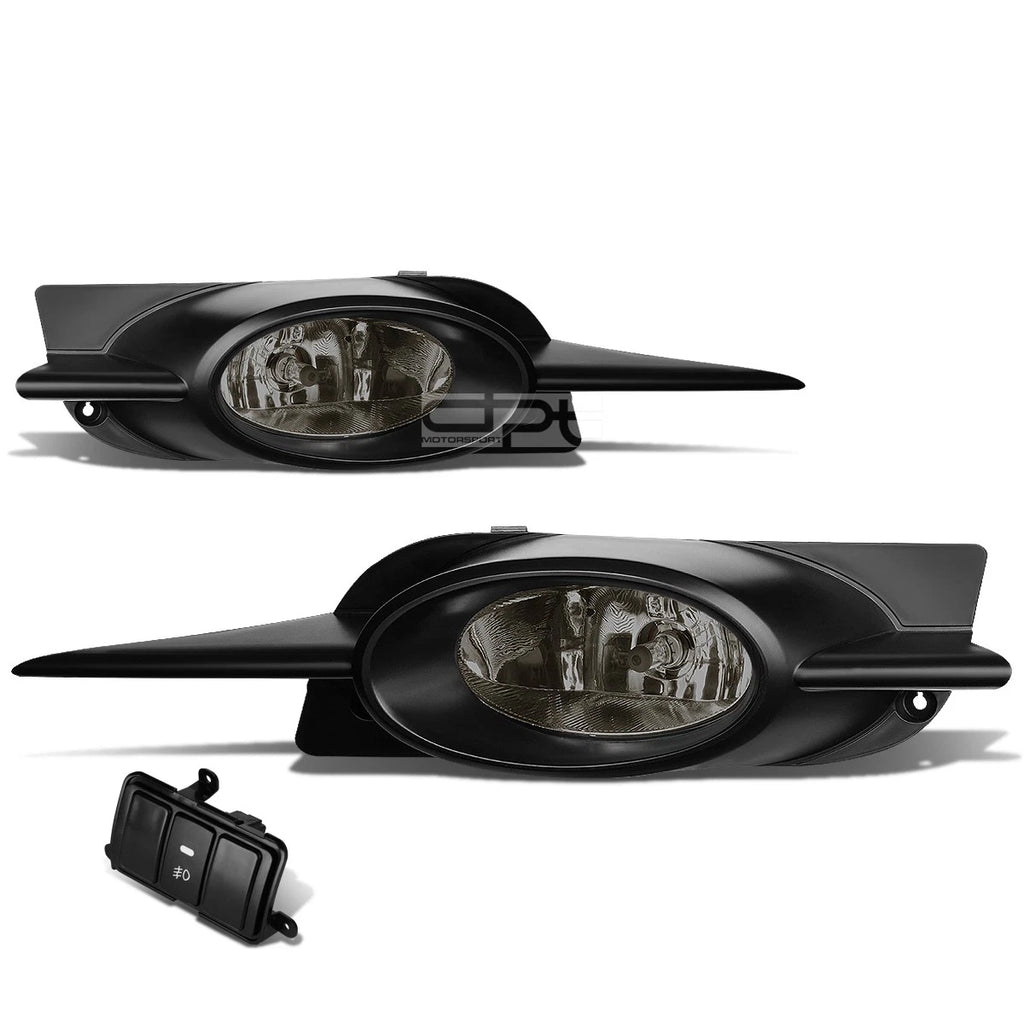 Fog Light Lamp + Switch for Honda Civic Coupe (2009–2011) FG1/FG2 Smoked Lens