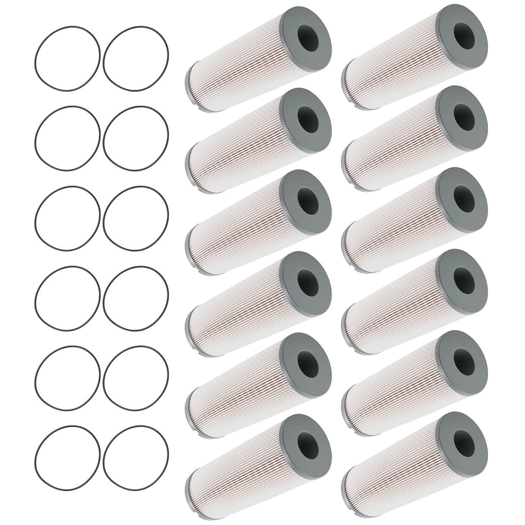 12x Fuel Filter for Kenworth T680, Peterbilt 579 (K37-1021, FS20207, L5113F)