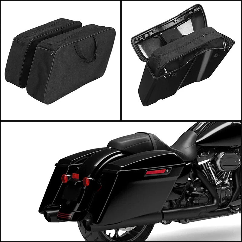 Hard Saddlebags Travel Pack Inner Bags for Harley Touring Road Glide (1980–Present)