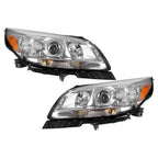 Headlight Pair for Chevy Malibu (2013–2015) Halogen
