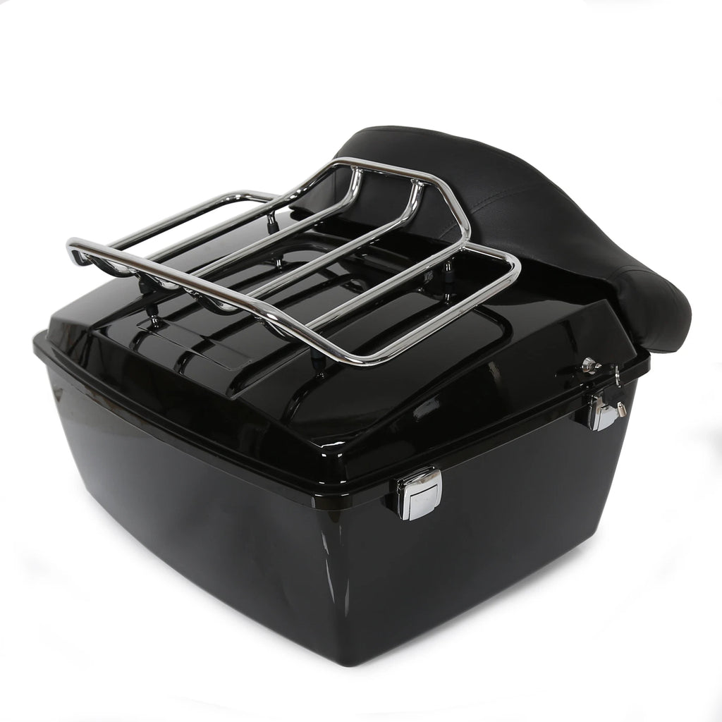 Trunk Pad Mount Rack for Harley Tour Street Glide Road King (2009–2013)