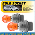 2X Front Turn Signal Lamp Light Bulb Socket for Hyundai Kia (92166-3K000)