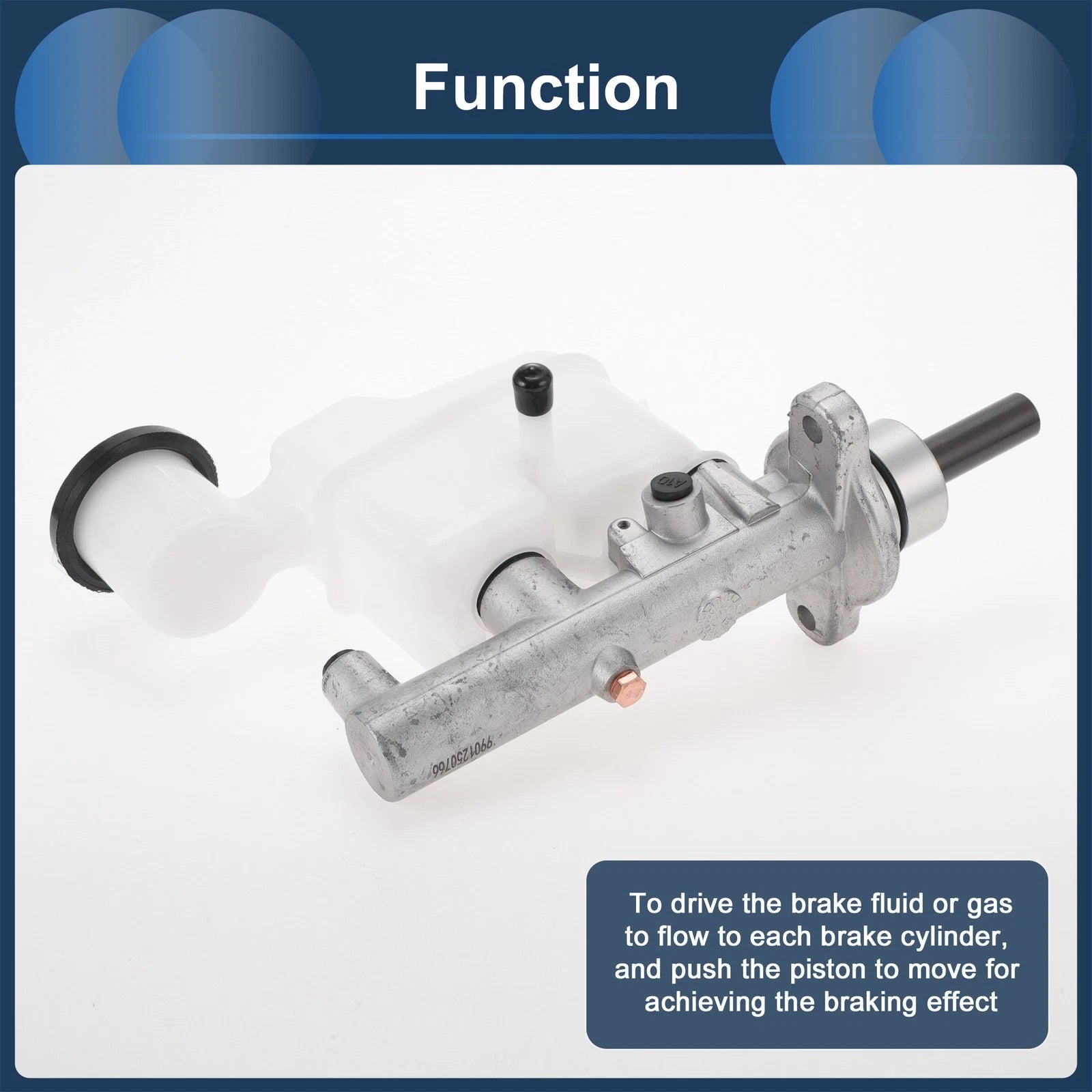 Brake Master Cylinder with Reservoir for Toyota Hilux VII (2005–2015)