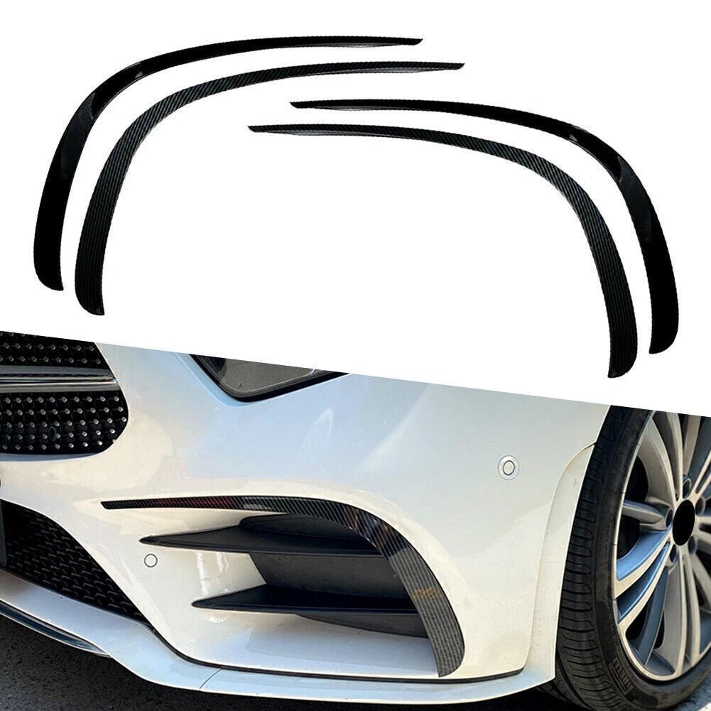 Front Bumper Lip Splitter Spoiler Trim for Mercedes Benz CLS-Class C257 (2018–2021)