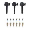 Set of 3 Ignition Coils & 6 Spark Plugs for Lexus ES300 (1992–2003)