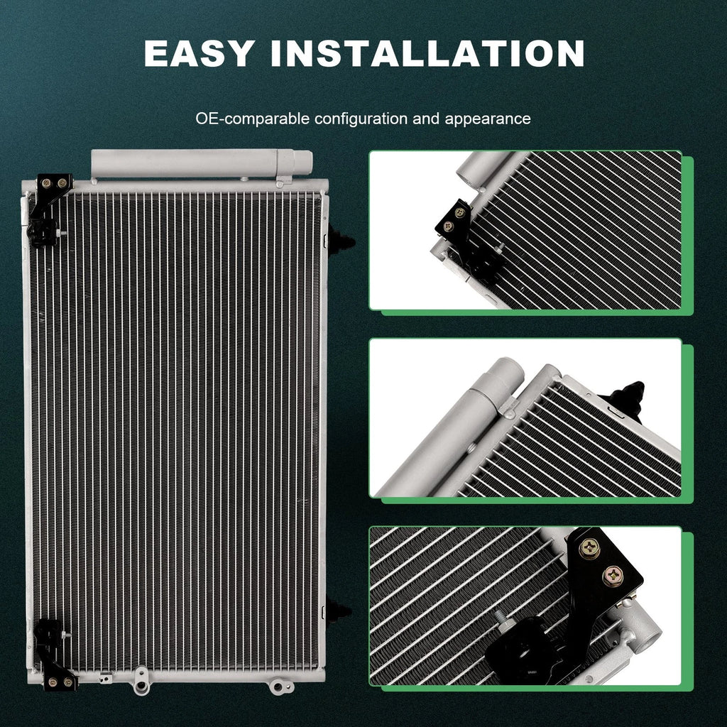 Aluminum AC Condenser for Scion tC (2005–2010)
