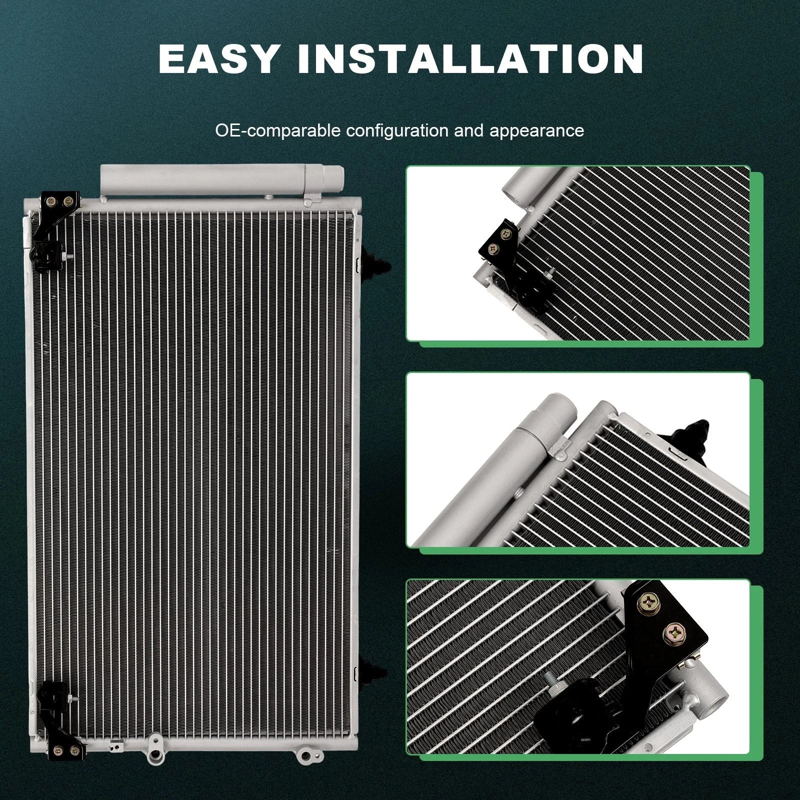 Aluminum AC Condenser for Scion tC (2005–2010)