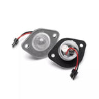 2Pcs White LED License Plate Lights for Ford Mustang (1994–2004)