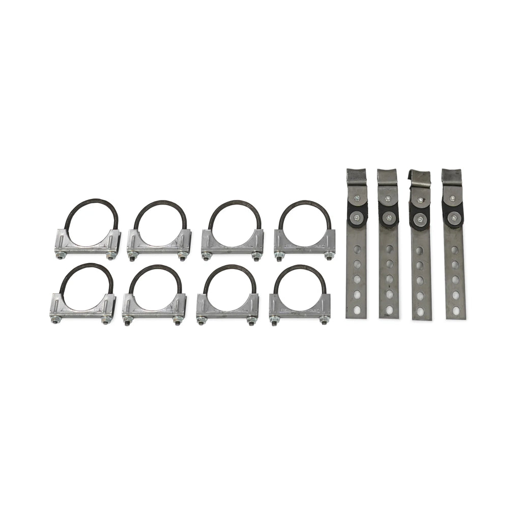 Dual Exhaust Kit 2.5" No Muffler Side Exit for GM C/K 20 3/4 Ton (1981–1987)
