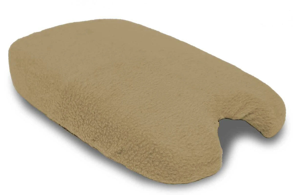 Fleece Console Lid Armrest Cover for Honda Accord (2008–2012) & Crosstour (2010–2015) Beige