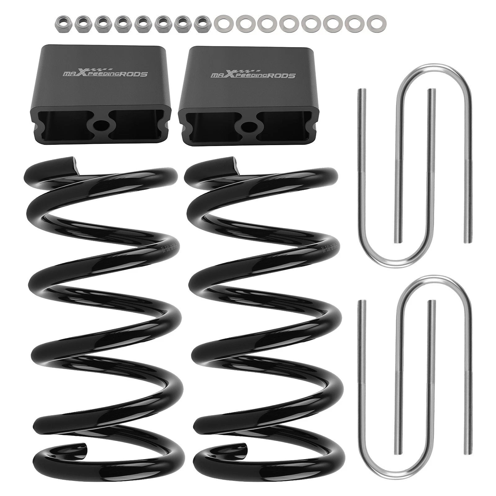 2" Front 3" Rear Lowering Springs for Chevrolet S10 Blazer GMC S15 Jimmy (1982–2005)