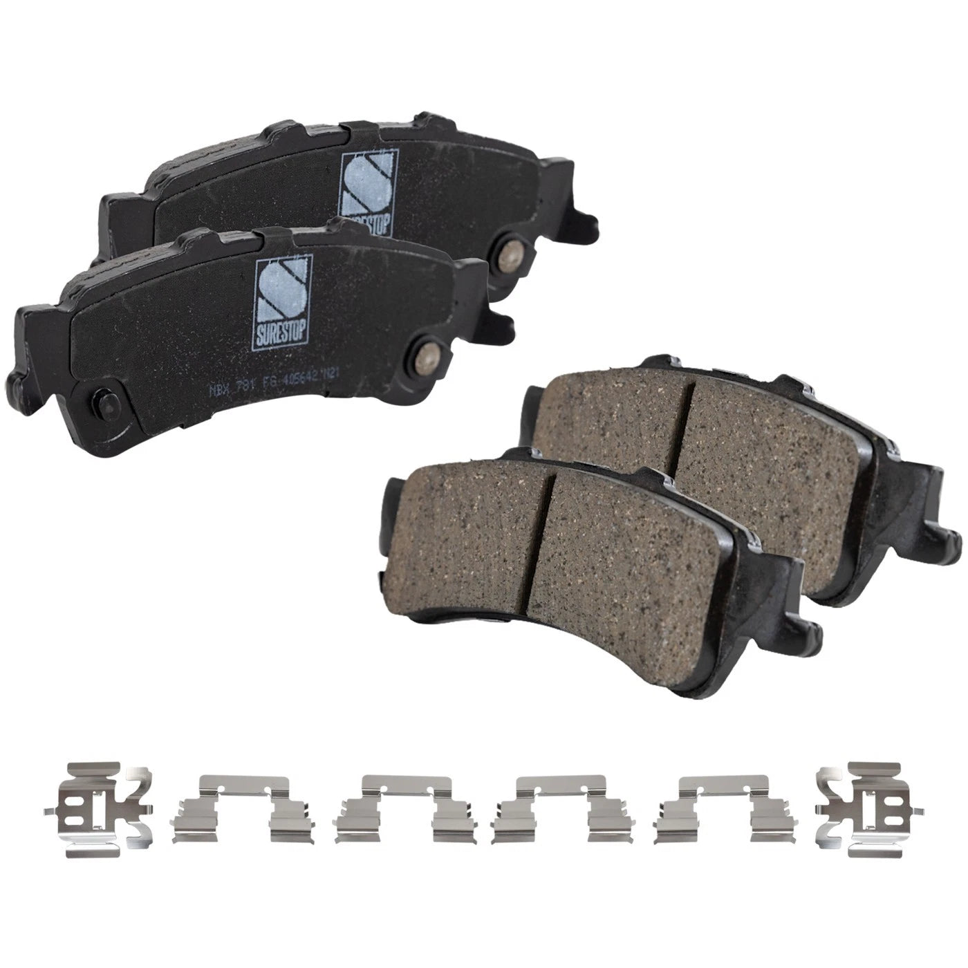Rear Brake Disc Rotors and Pads Kit for Cadillac DTS (2006–2011)
