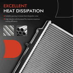 Radiator with Oil Cooler for Nissan Maxima (1994–1999) INFINITI I30 (1996–1999)