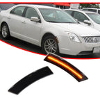 Smoked Amber LED Front Side Marker Lights for Mercury Milan (2010–2012)