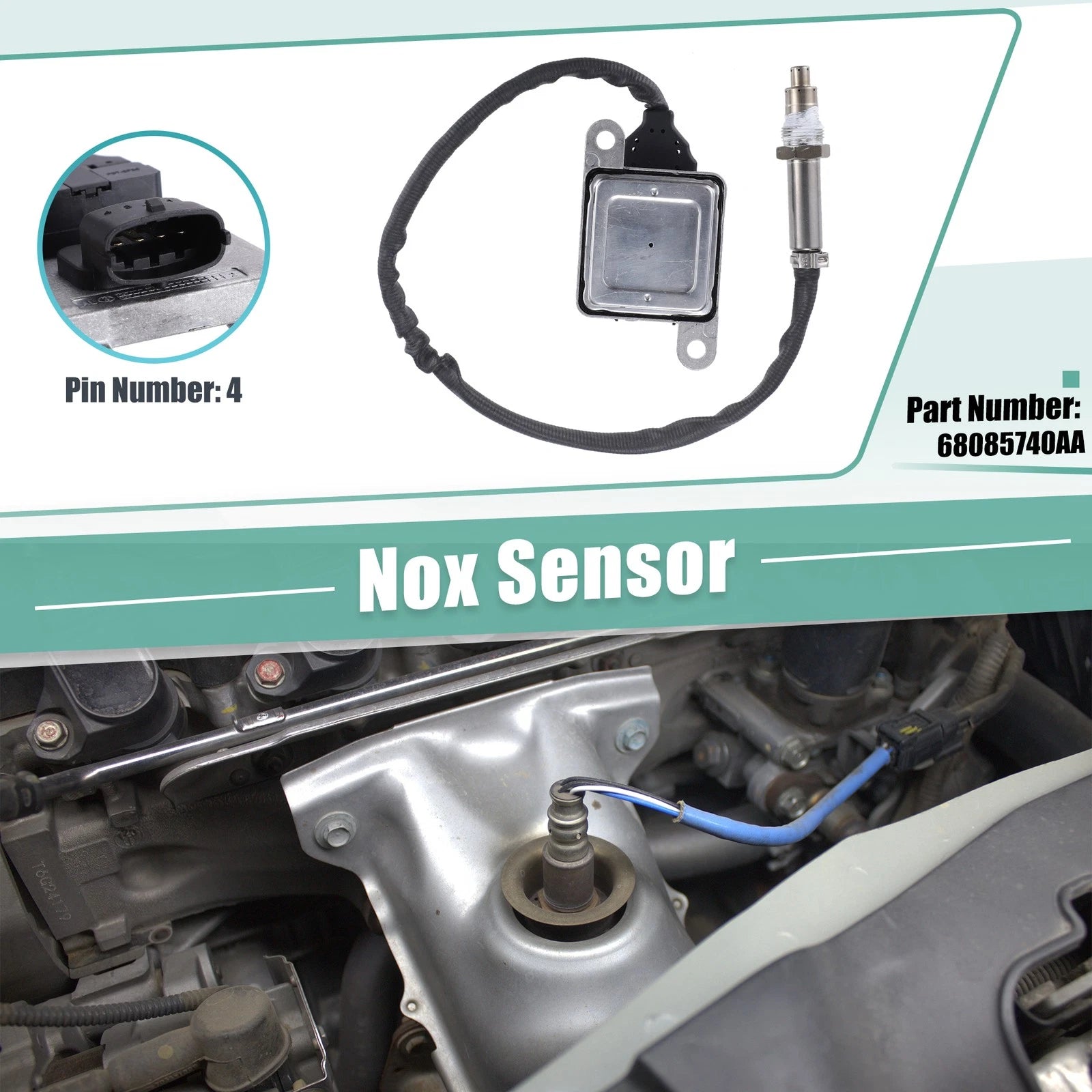 Nox Sensor for Dodge (No. 68085740AA)