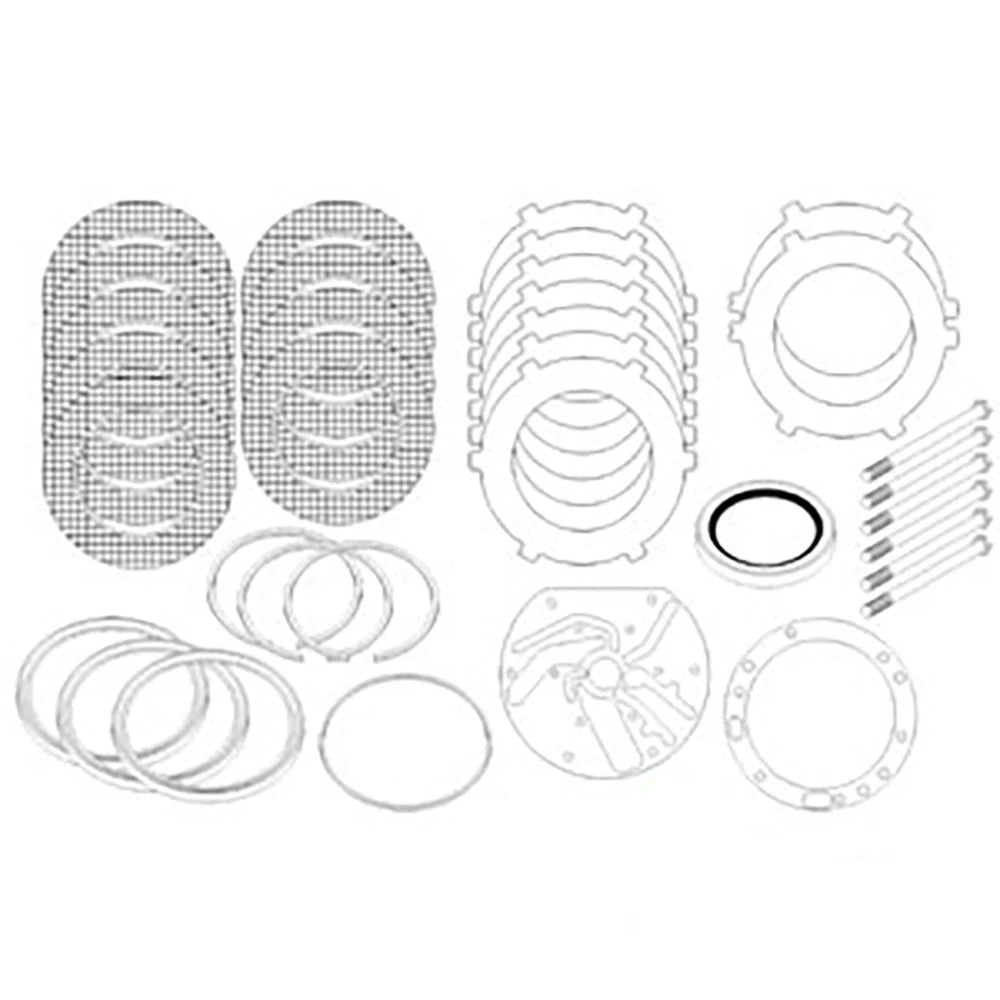 Powershift Clutch Kit C1, C2 & Rear PTO for John Deere 4240, 4440 (1978–1982)