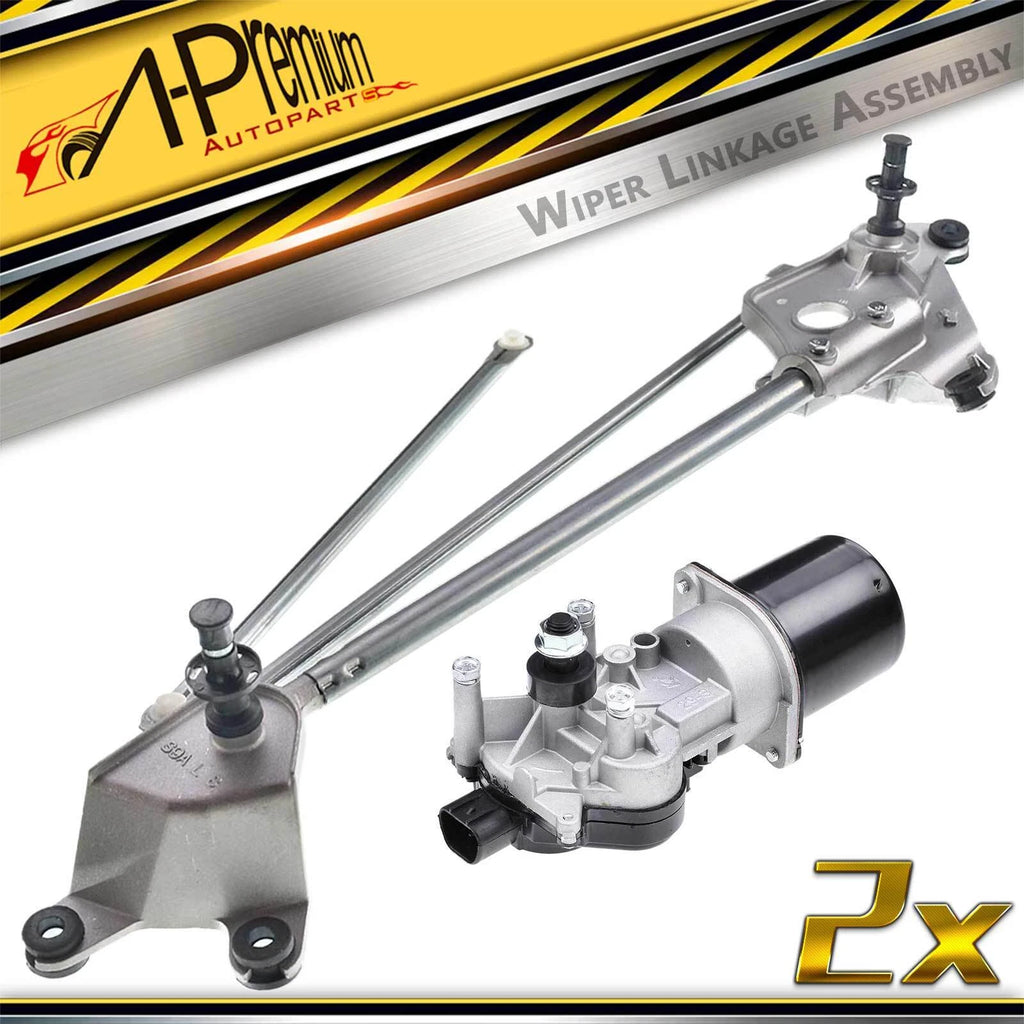 Windshield Wiper Linkage Assembly with Motor for Honda CR-V (2002–2006)