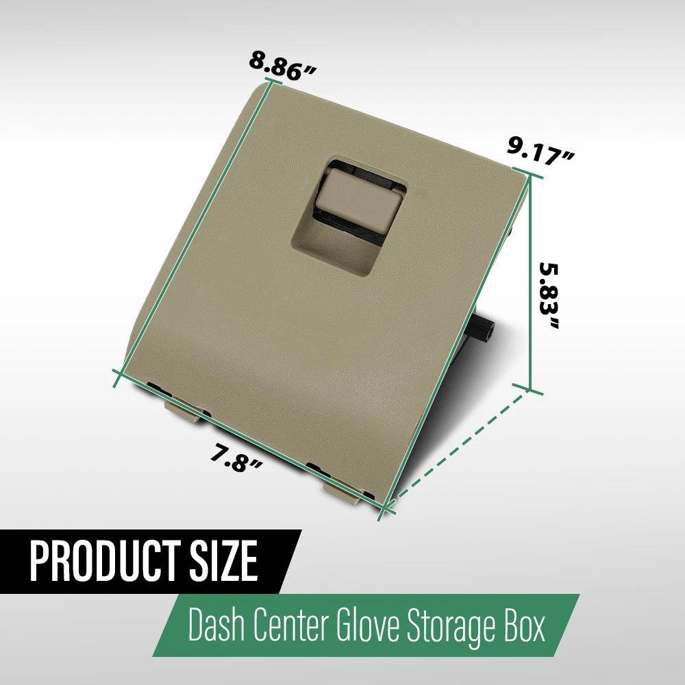 Dash Knee Center Glove Storage Cubby for Ford F250 F350 Super Duty (2005–2007)