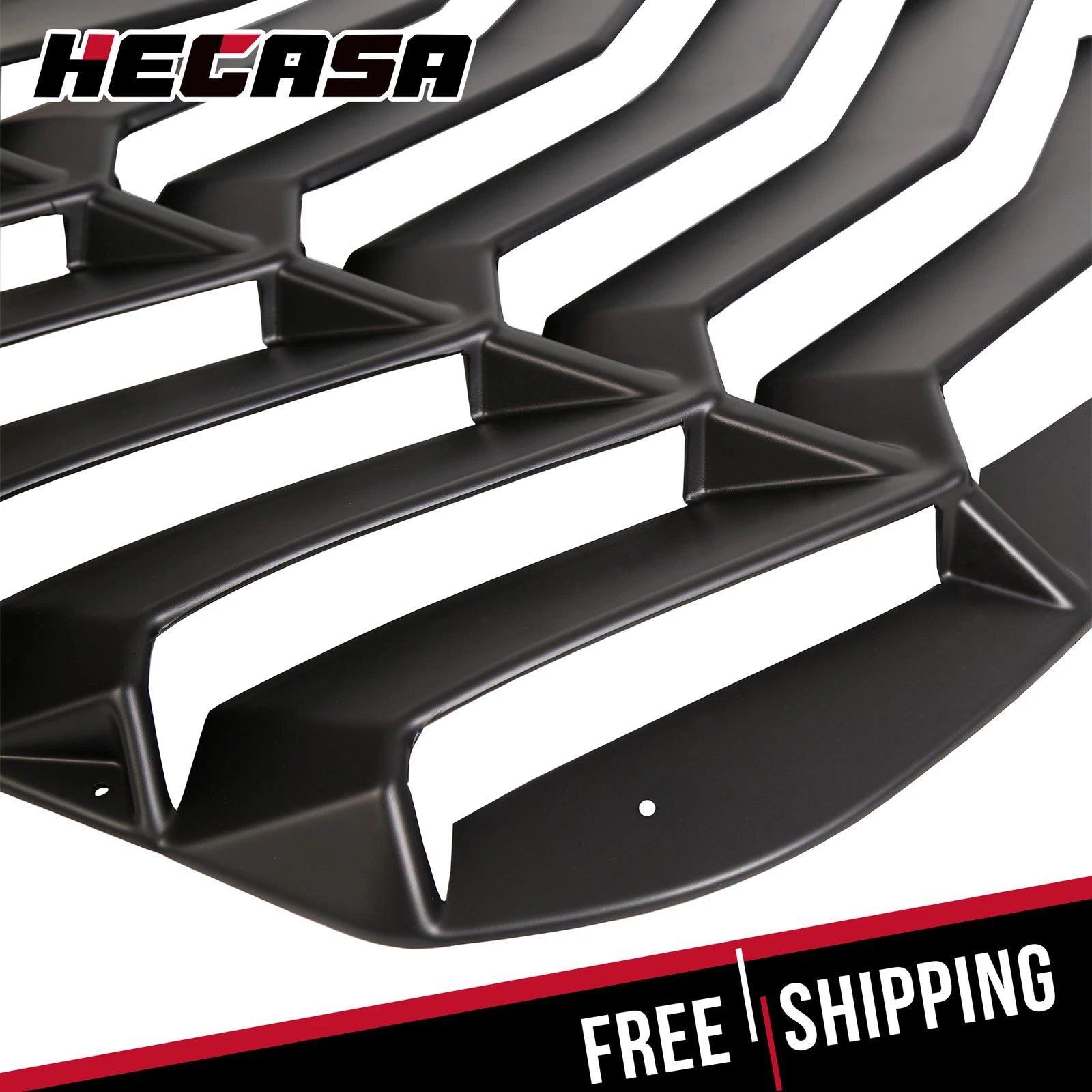 ABS Rear Window Louver Cover Sun Shade for Ford Mustang (2015-2023)