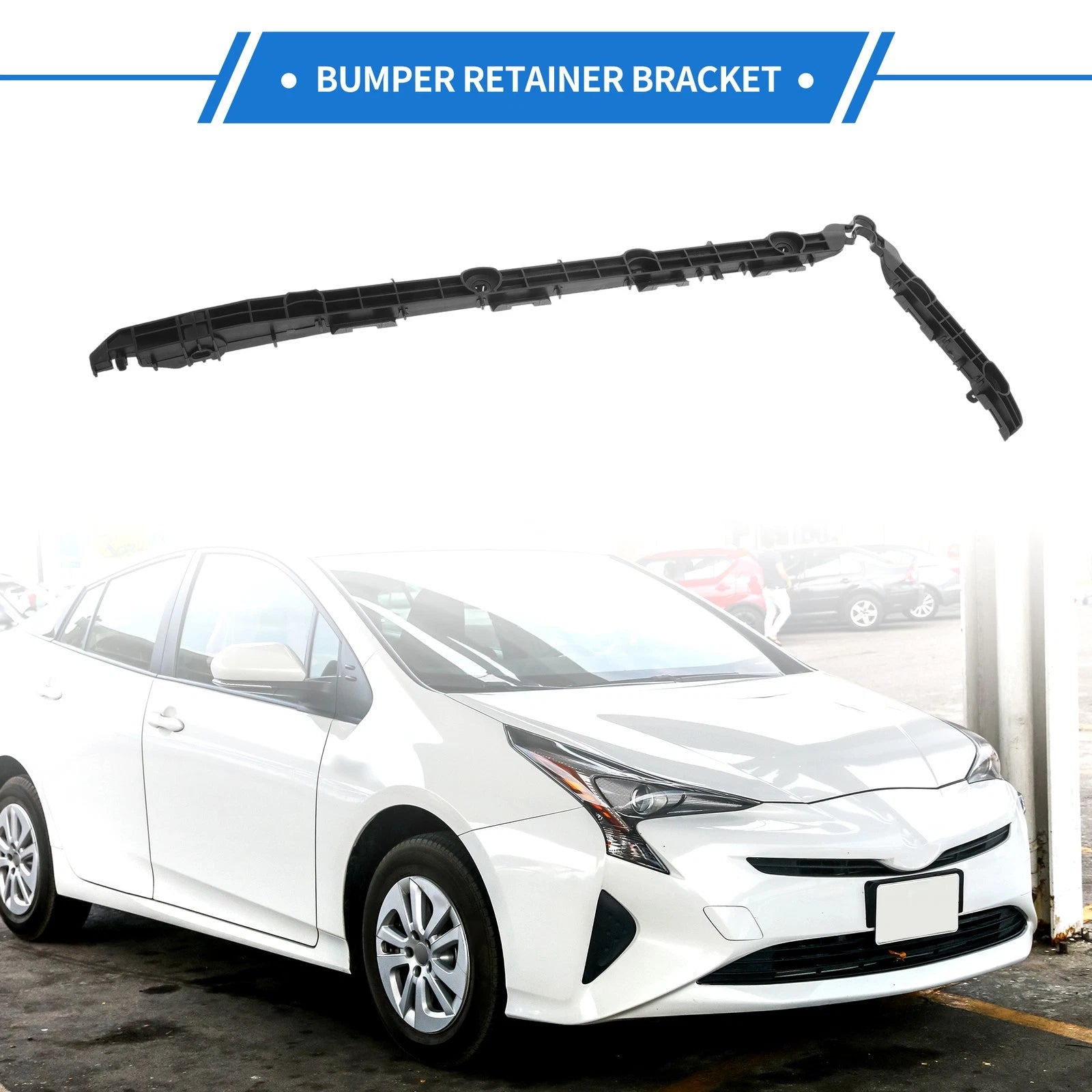 Right Rear Bumper Retainer Bracket No. 5257506110 for Toyota Camry (2014–2017)