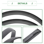 Left Side Roof Sealing Strip Sunroof Trim No. 7555612171 for Toyota Scion XB (2004–2015)