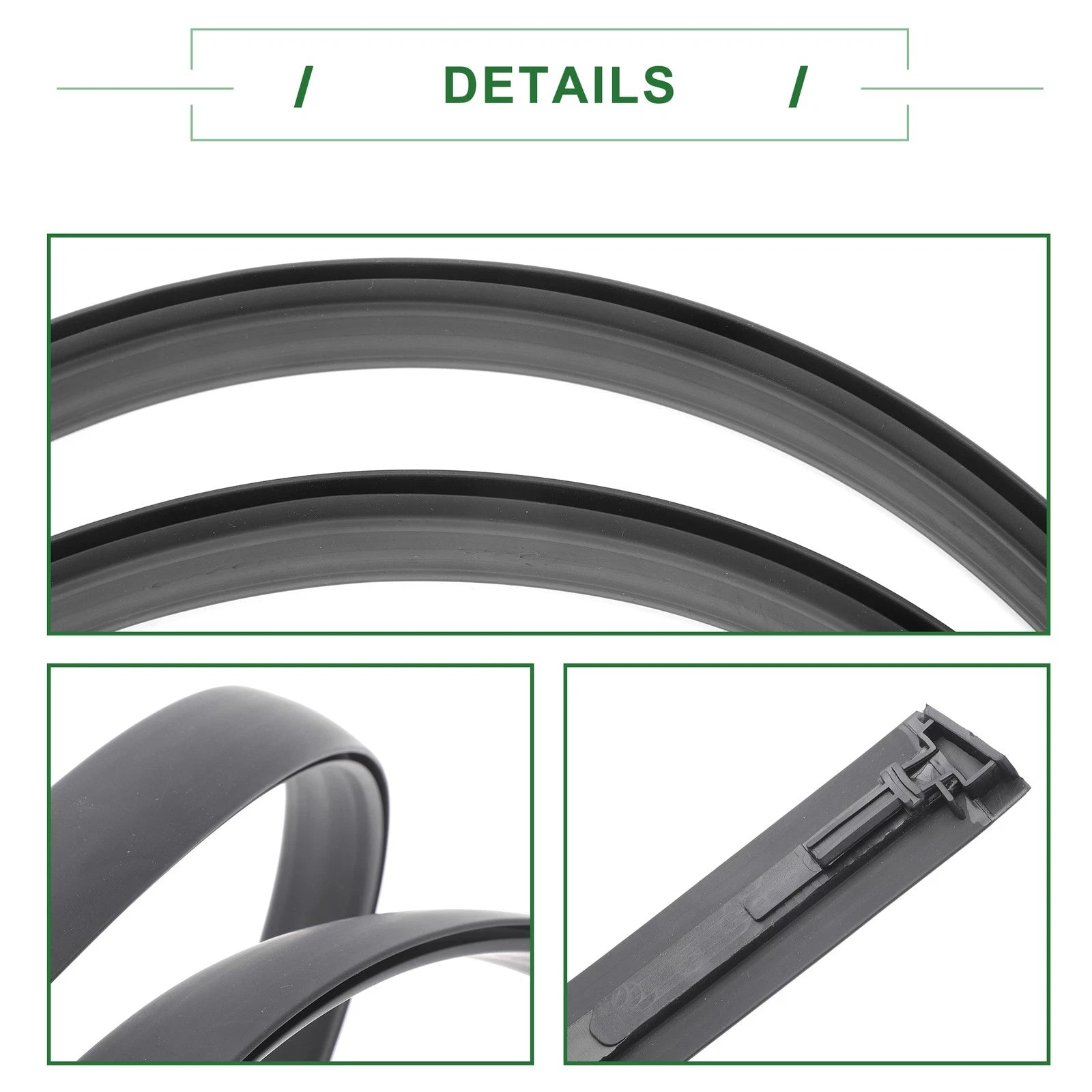Left Side Roof Sealing Strip Sunroof Trim No. 7555612171 for Toyota Scion XB (2004–2015)