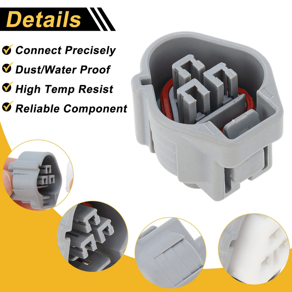 Set of 3 Pins Ignition Coil Connector Plug for Honda HR-V (2016–2020) No.61880099